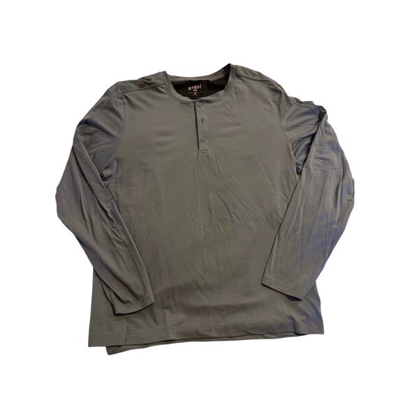 Rhone Long Sleeve Henley Shirt – XL - Picture 1 of 6